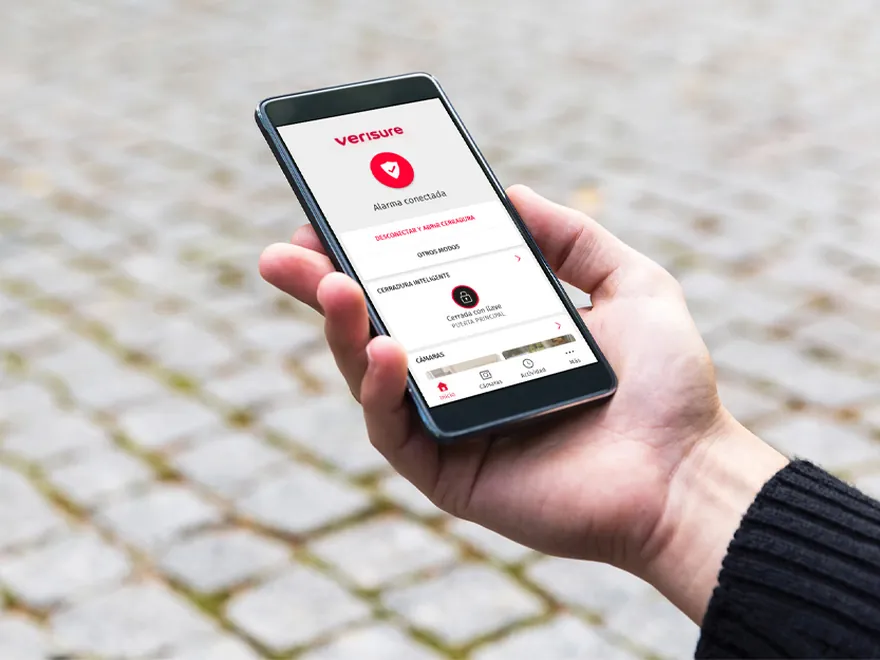 Control de la alarma Securitas Direct desde la app My Verisure en el móvil