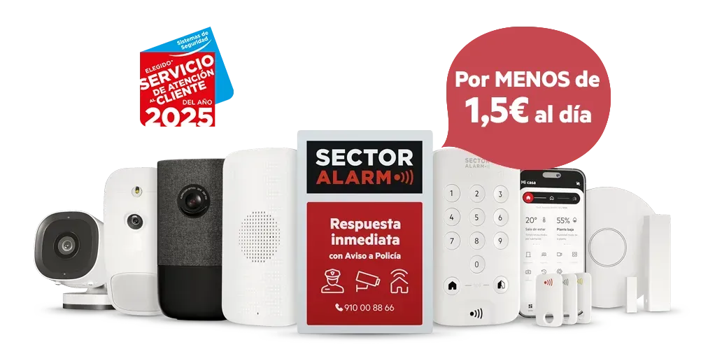 Comparativa de precios de Sector Alarm frente a las principales compañías de alarmas en 2026