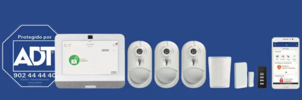 Pack ADT Advance para chalets y grandes espacios con tres videodetectores