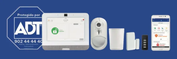Pack ADT Basic para piso de unos 90 m² con una entrada