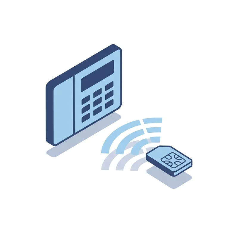 Alarma con tarjeta SIM (GSM)