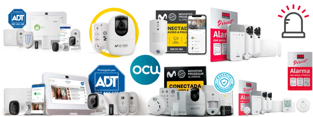 Las mejores alarmas según la OCU 2026